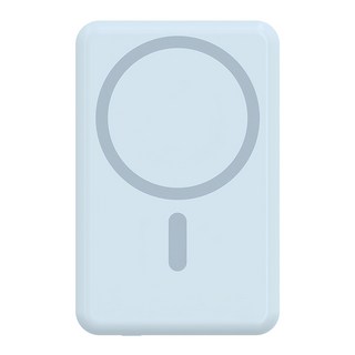 mophie essentials Snap + Powerstation 磁吸便攜行動電源 5000 mAh 電池 支援 MagSafe, SNP-ESS-PS-5K, 藍色