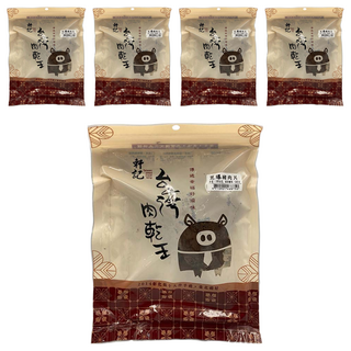軒記台灣肉乾王 蔥爆豬肉片 160g, 5包