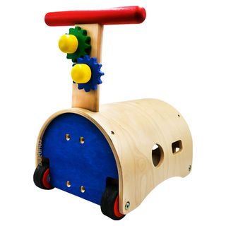 Ed.Inter 幾何積木滑步車, 多色, 1組