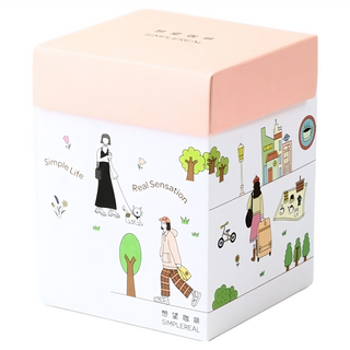 SIMPLEREAL 想望咖啡 波西塔諾的早晨 掛耳包, 10包, 12g, 1盒