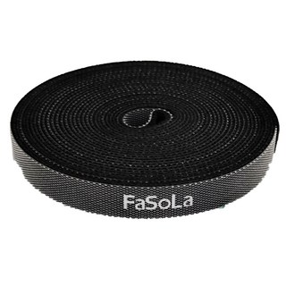 FaSoLa 萬用魔術整理束帶 SM 黑色, 2組