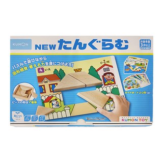 KUMON TOY NEW! 七巧板 3歲以上, 1盒, 木色