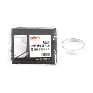 comet 紗窗防蟲網 XL號 + 專用雙面膠, 1組