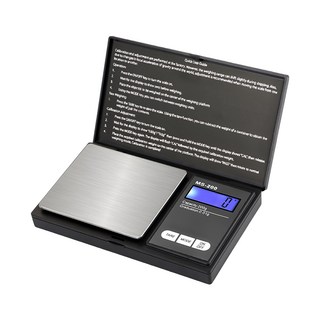 EDISH 翻蓋式超精準微量電子秤 一鍵轉換單位 輕巧便攜設計, MS-200, 1台