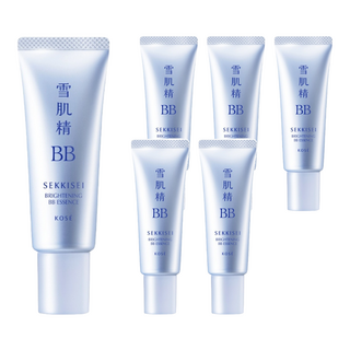 KOSE 高絲 SEKKISEI 雪肌精 水感BB裸妝蜜, 貼合肌膚，持久不脫妝，不易沾染口罩，全年適用，溫和清爽香味, 02, 30g, 6條