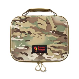 Oregonian Camper 電器收納盒 硬殼保護 輕鬆收納, 多地迷彩, 1個