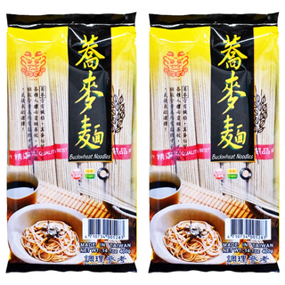 龍口 蕎麥麵, 400g, 台灣製造, 2包