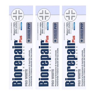 Biorepair 貝利達 亮白加強型牙膏, 75ml, 3條
