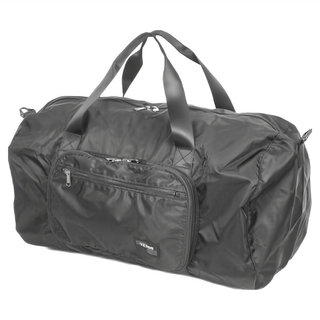 YESON 永生牌 大型摺疊旅行袋 黑色 旅行收納好幫手, 1個, 56 x 30 x 30cm