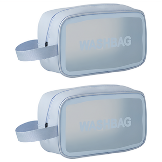 防水收納包 側提, 25 x 14 x 8cm, 藍色