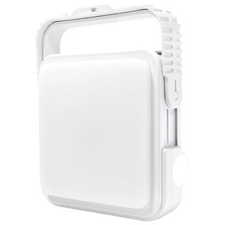 TREEWalker 極光高亮平板露營燈, ABS+LED燈珠, 1500lm, 6000mAh電池容量, Type-C充電, XK-6500, 1個