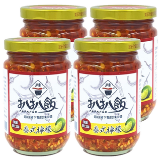 扒扒飯 泰椒醬, 香辣爽口不油膩, 搭配飯、麵、水餃都美味, 260g, 4罐