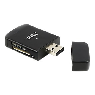 infotec 英富達 多合一記憶卡 鋁合金讀卡機 CD101, 4插槽設計, 可讀取128G高速記憶卡, 1個