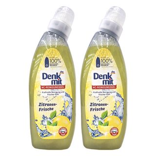 dm Denk mit 馬桶清潔劑 檸檬 750ml 德國製造, 2瓶