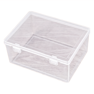 小麥購物 雙扣收納盒 大款 Y909 106g, 透明色, 6個
