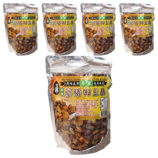 SUNFOOD 太禓食品 嗑蠶澳洲藥膳蠶豆酥 - 芥末口味, 350g, 5包