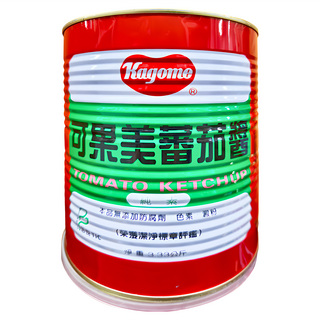 KAGOME 可果美 蕃茄醬 純素, 3.33kg, 1罐