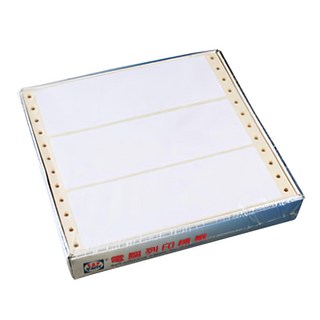 華麗牌 電腦列印標籤 單排 WL-5018, 450張, 1盒