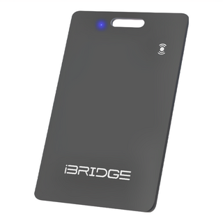 iBRIDGE 超薄卡片型定位器 IBT002 13g 原廠保固, 黑色, 1個
