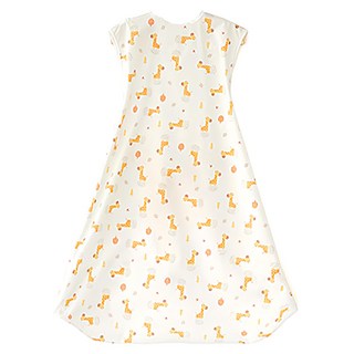 babyclo 多功能防水無袖圍兜 6個月~3歲適用, 棕色長頸鹿款, 1入, 1件