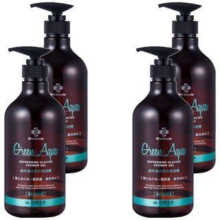 台塑生醫 Dr's Formula 冰川水丰潤肌沐浴精 碧泉清新, 800g, 4瓶