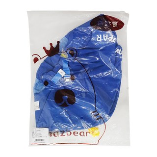 Wild Peak 野峰 韓版兒童遮陽帽 - 藍恐龍 M 100% 聚酯纖維