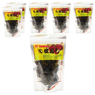 李家興化核應子 酸酸甜甜的口感 台灣製造, 130g, 6包