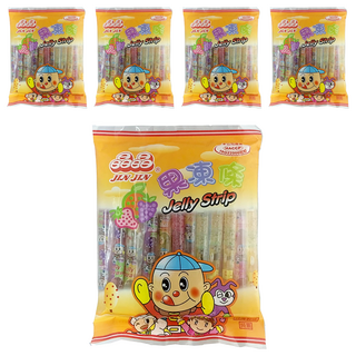 晶晶 果凍條 Jelly Strip 綜合口味, 470g, 5袋