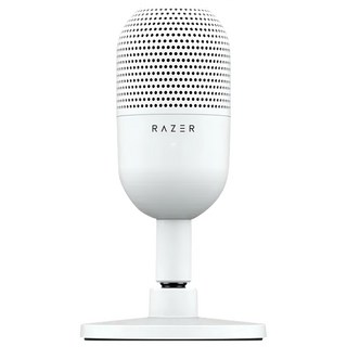 RAZER 雷蛇 魔音海妖麥克風 V3 MINI 輕便設計 清晰音質 超心型指向收音 內建防震器, 白色