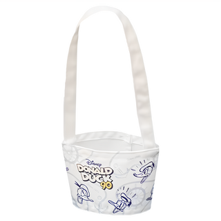 Donald Duck 唐老鴨 手提防水飲料杯套 尺寸: 28*12.5CM, 滿版鴨白, 1個