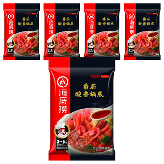 海底撈 酸香番茄鍋底 (3~5人份), 200g, 5包