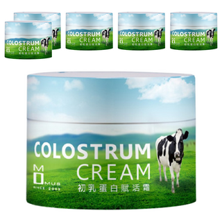 MOMUS 初乳蛋白賦活霜, 3大專利X5重保濕 更水嫩, 30ml, 6罐