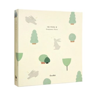 Conitale 等待你的心 懷孕日記 超音波相簿, 象牙白, 1個, 48張