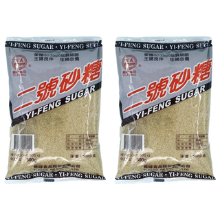 義峰食品 二號砂糖, 500g, 2包