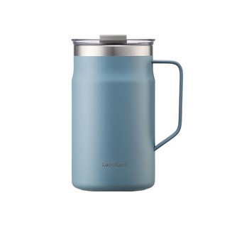 LocknLock 樂扣樂扣 都會馬克杯 LHC4282BLU 600ml, 藍色, 1個