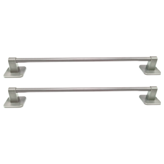 拍平方 太空鋁 貼片掛桿 單桿 50公分 收納, 2個, 槍灰色