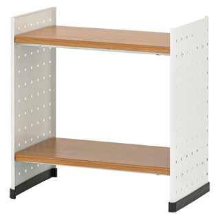 ikloo 宜酷屋 貴族風延伸式組合書櫃 雜誌版 42.5 x 24.5 x 43.5cm, 白色, 1個