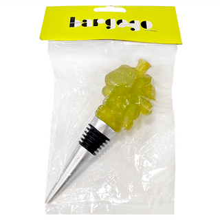 bargogo 葡萄造型酒瓶塞, 綠色, 1個