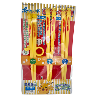 Skater Pokemon 學習筷 14.5~15cm 3個, 皮卡丘, 1組