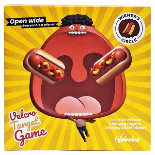 Waboba 熱狗滑翔翼組, 飛盤遊戲, 適合室內外, 1組