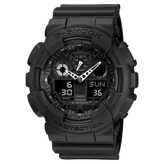 CASIO 卡西歐 G-SHOCK 系列 無限Tough精神手錶 GA-100-1A1