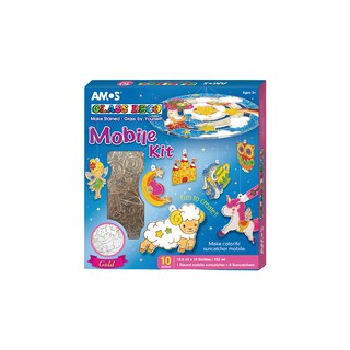 AMOS 阿摩司 創意風鈴主題玻璃彩繪膠 10色, 1盒