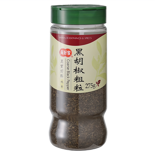 真好家 黑胡椒粗粒, 275g, 1瓶