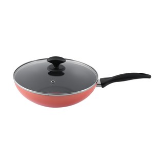 Tefal 特福 Rosy系列 不沾小炒鍋 附鍋蓋 B4671695, 28cm, 1個