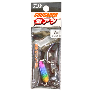 DAIWA 路亞 CRUSADER 激厚, 彩虹 + 黑色, 1個