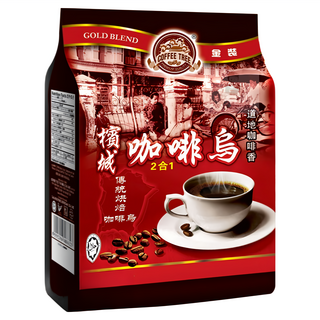 咖啡樹牌 檳城濾袋式經典咖啡烏, 黑咖啡經典原味, 11g, 20包, 1袋