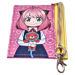 收納王妃 間諜家家酒皮質票卡夾