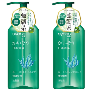 syoss 絲蘊 強健髮根洗髮露 日本海藻, 420ml, 2瓶