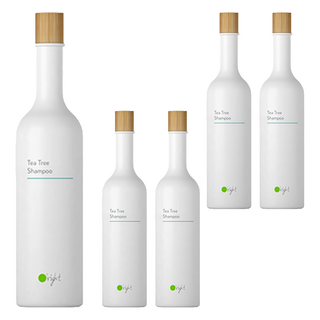 O'right 歐萊德 茶樹洗髮精, 400ml, 5瓶