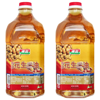 順發油品 花生風味調合油, 2.6L, 2瓶